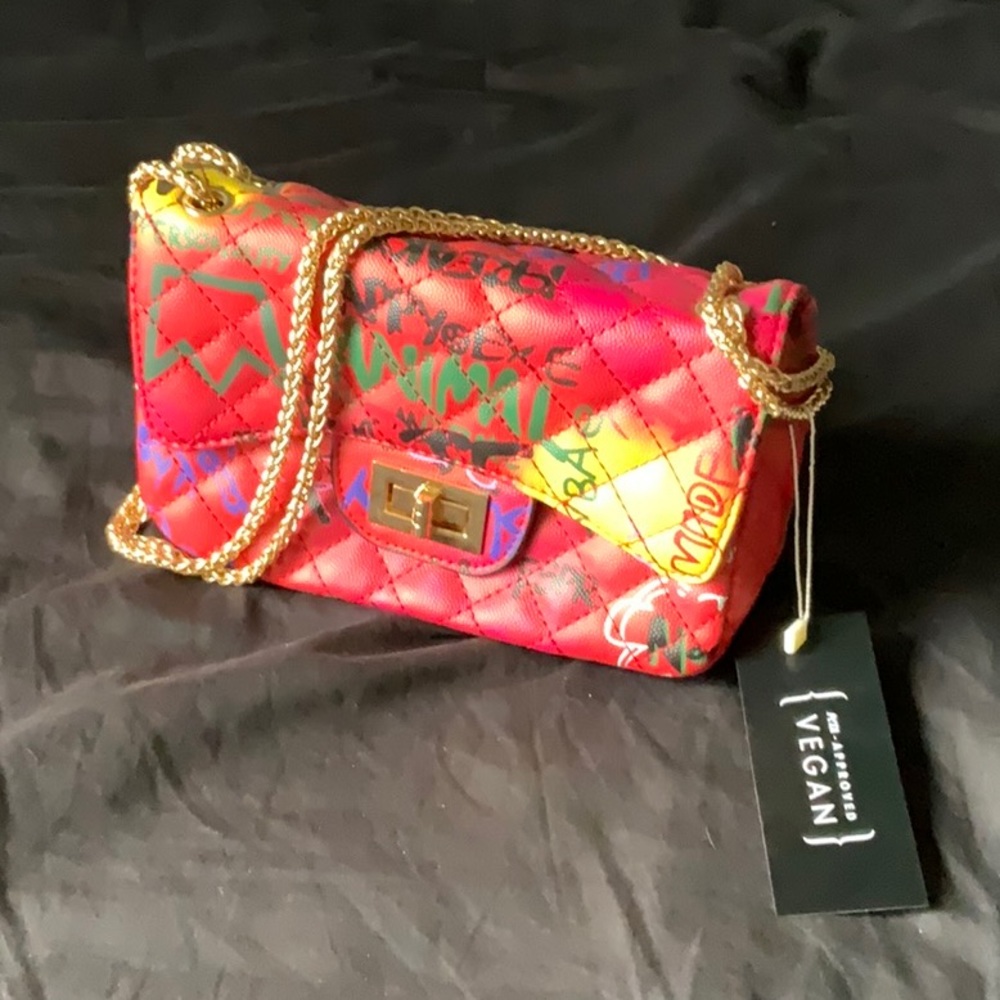Le Miel Vegan PETA-approved Crossbody Bag